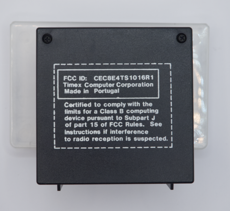 Alternative view of Timex/Sinclair 1016 RAM Pack