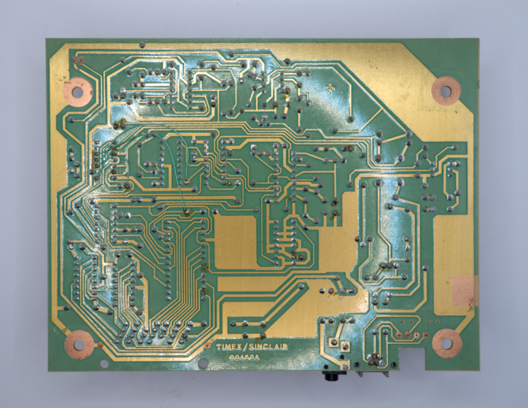 Alternative view of Timex/Sinclair 2050 Raw Modem Board